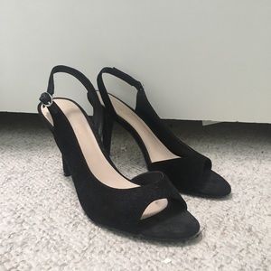 Nine West Black Stiletto Heels